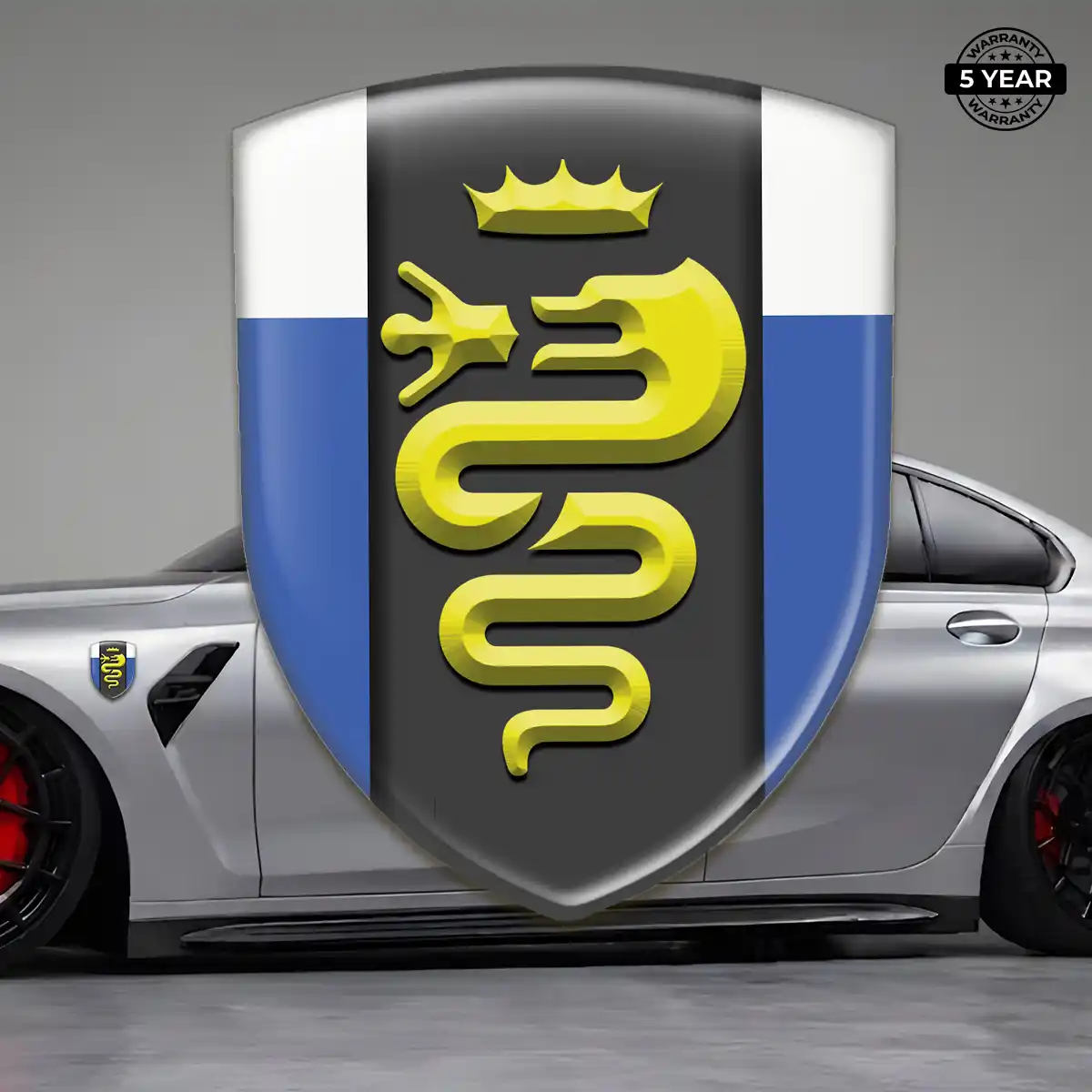 Alfa Romeo 3D Resin Sticker Deluxe Edition