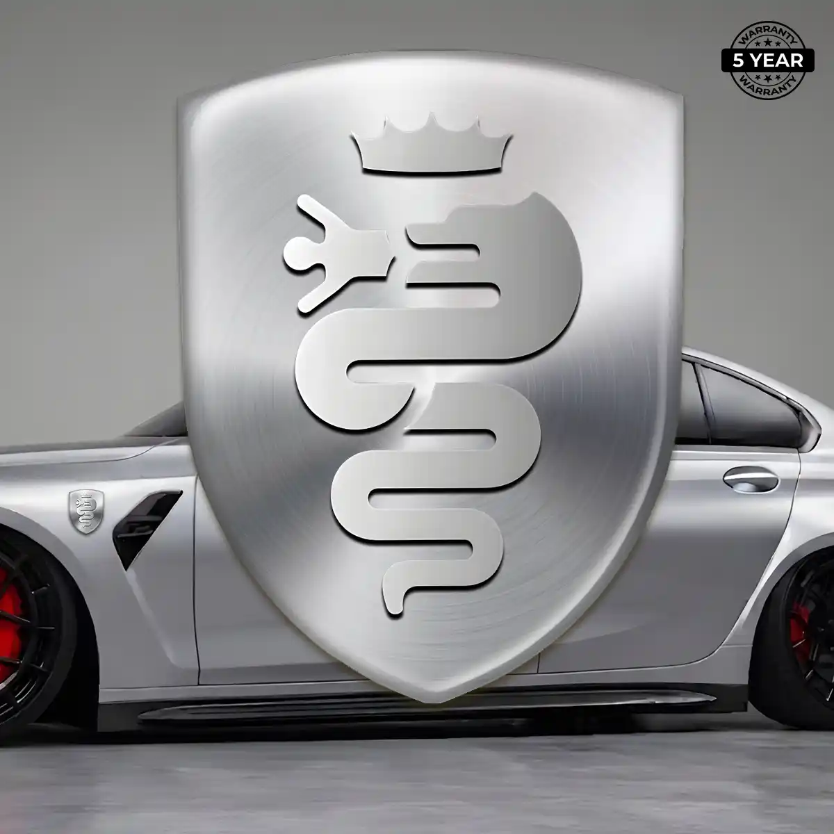 Alfa Romeo Badge Elite Finish