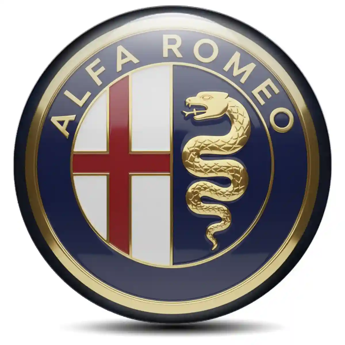 Alfa Romeo Badge Emblems Center Cap Sleek Style