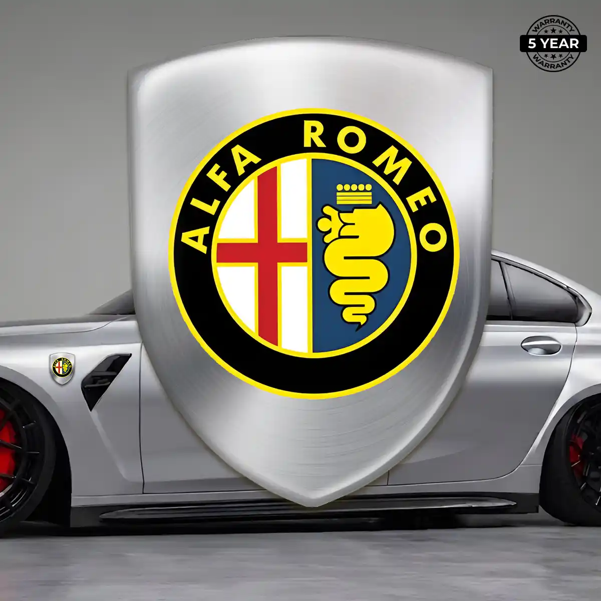 Alfa Romeo Badge Prime Quality