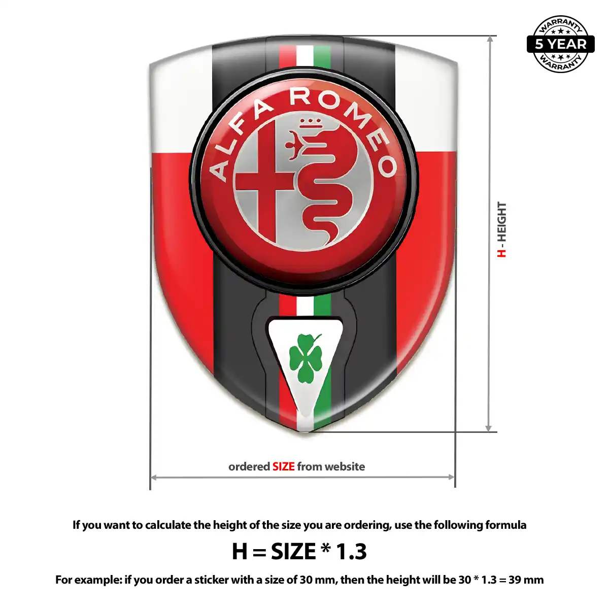 Alfa Romeo Badge Sleek Style