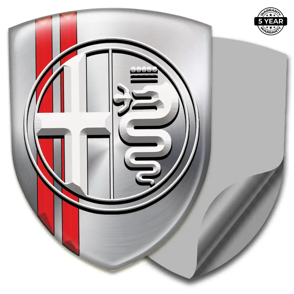 Alfa Romeo Car Badge Sticker Prime Quality
