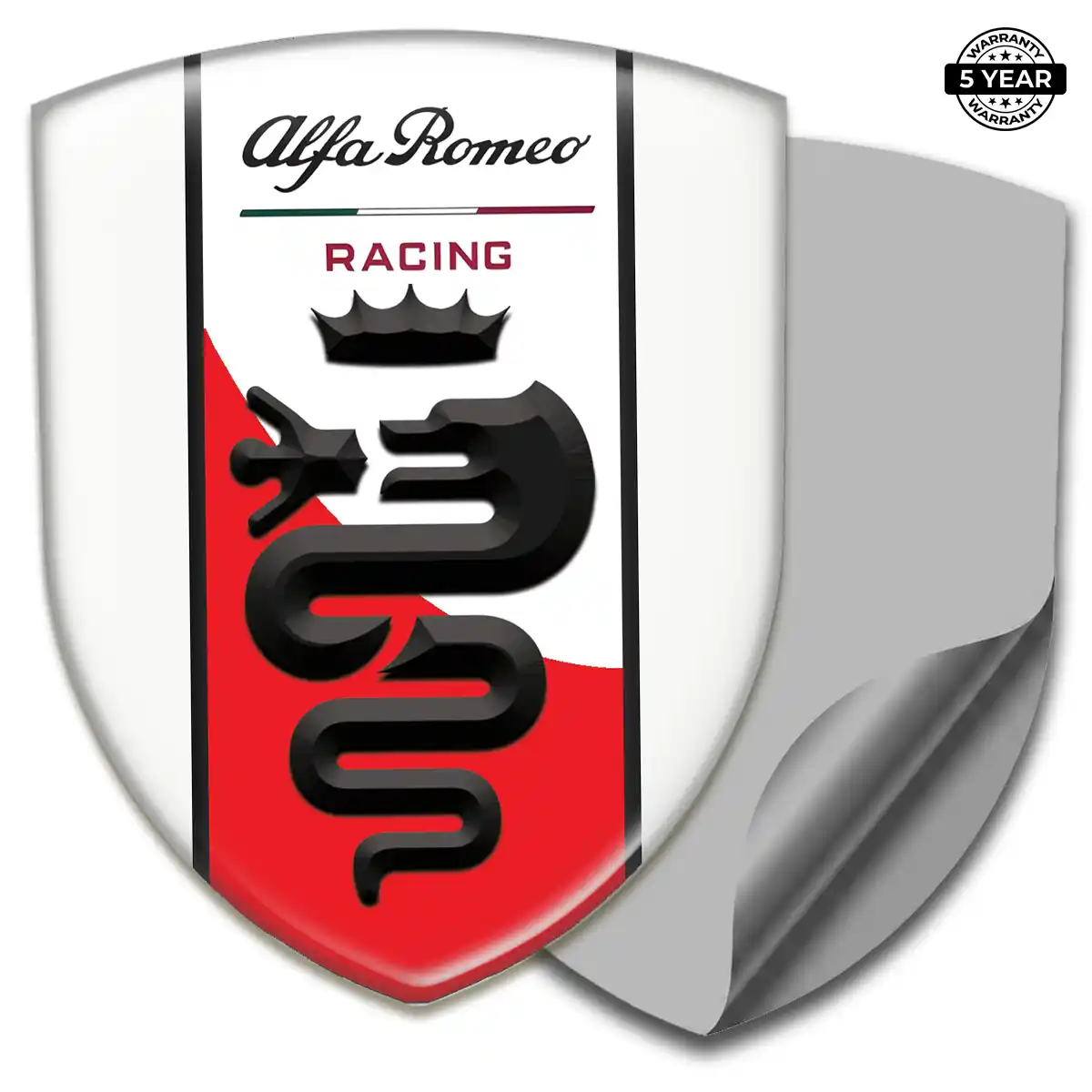 Alfa Romeo Car Emblem Decal Prestige Line