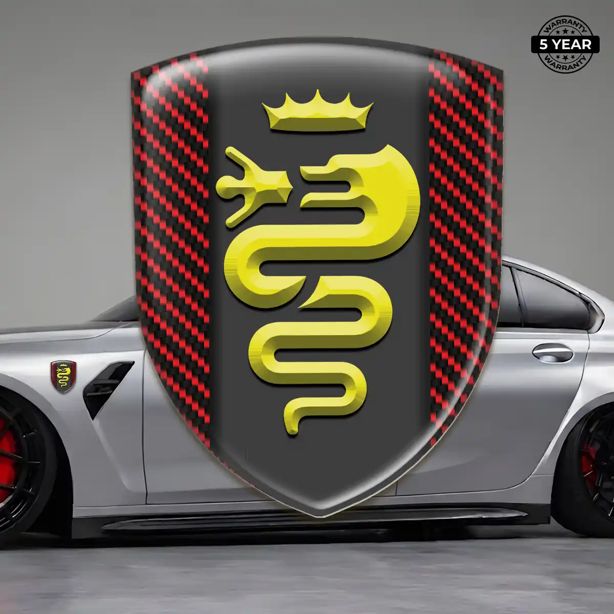 Alfa Romeo Car Emblem Decal Superior Craft