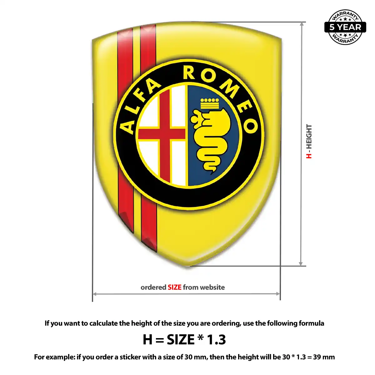 Alfa Romeo Car Emblem Overlay Exclusive Series