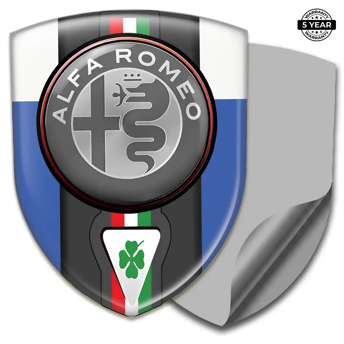 Alfa Romeo Car Emblem Overlay Prime Quality