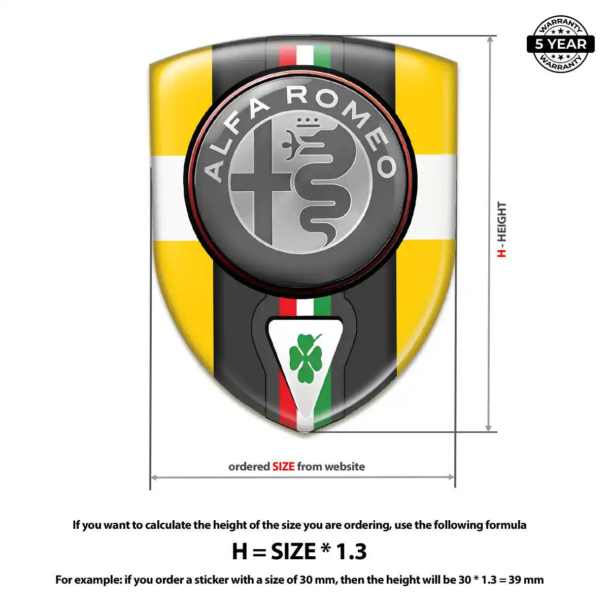 Alfa Romeo Car Emblem Overlay Superior Craft