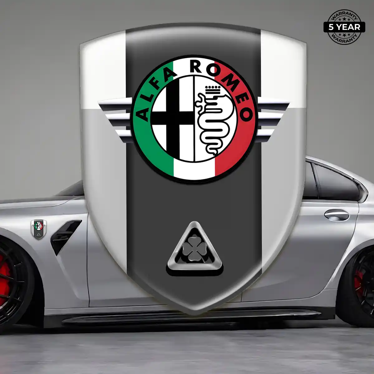 Alfa Romeo Car Emblem Sticker Exclusive Series