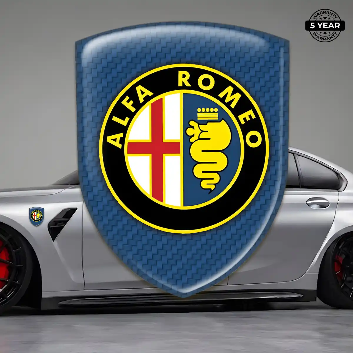 Alfa Romeo Crest Emblem Deluxe Edition