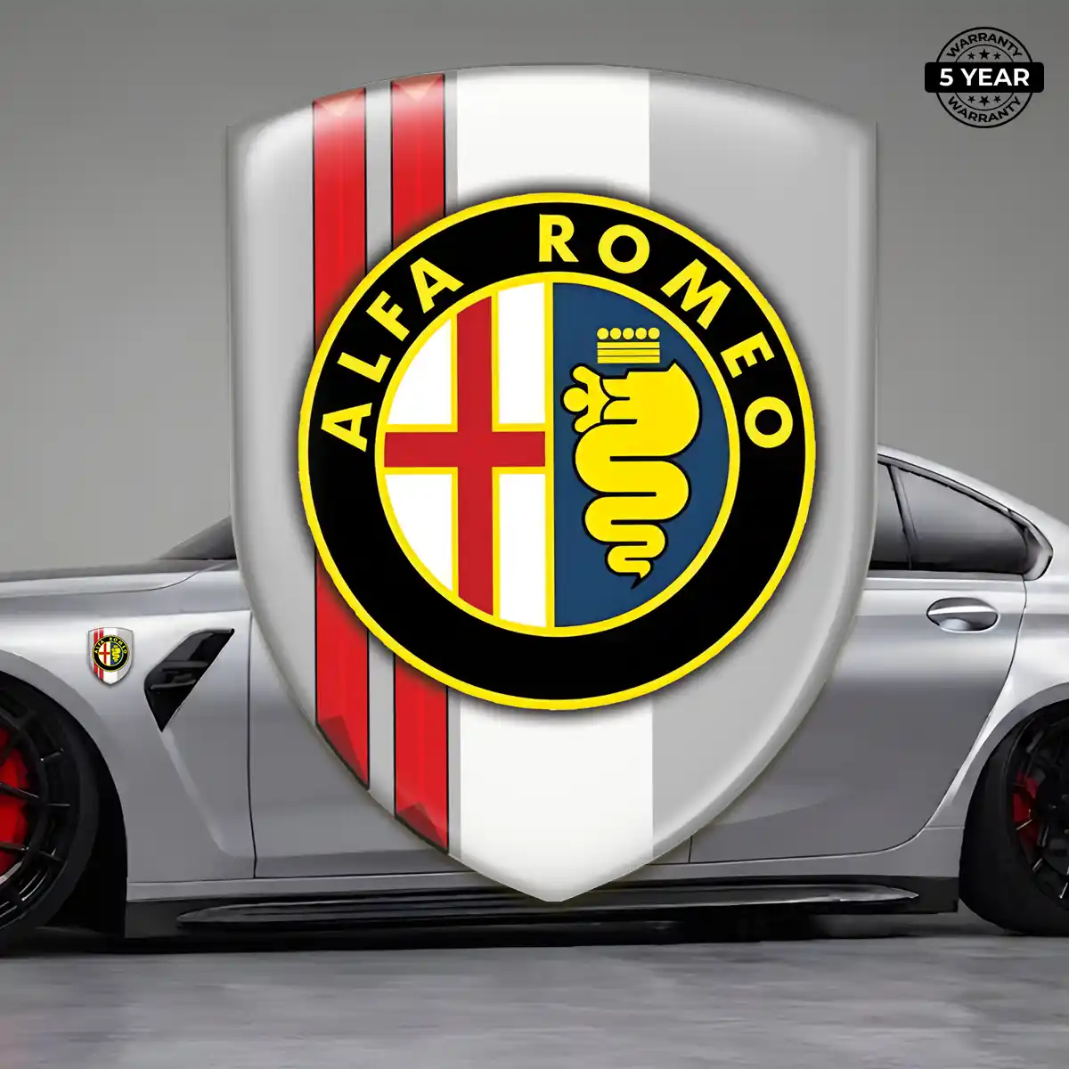 Alfa Romeo Crest Emblem Exclusive Series