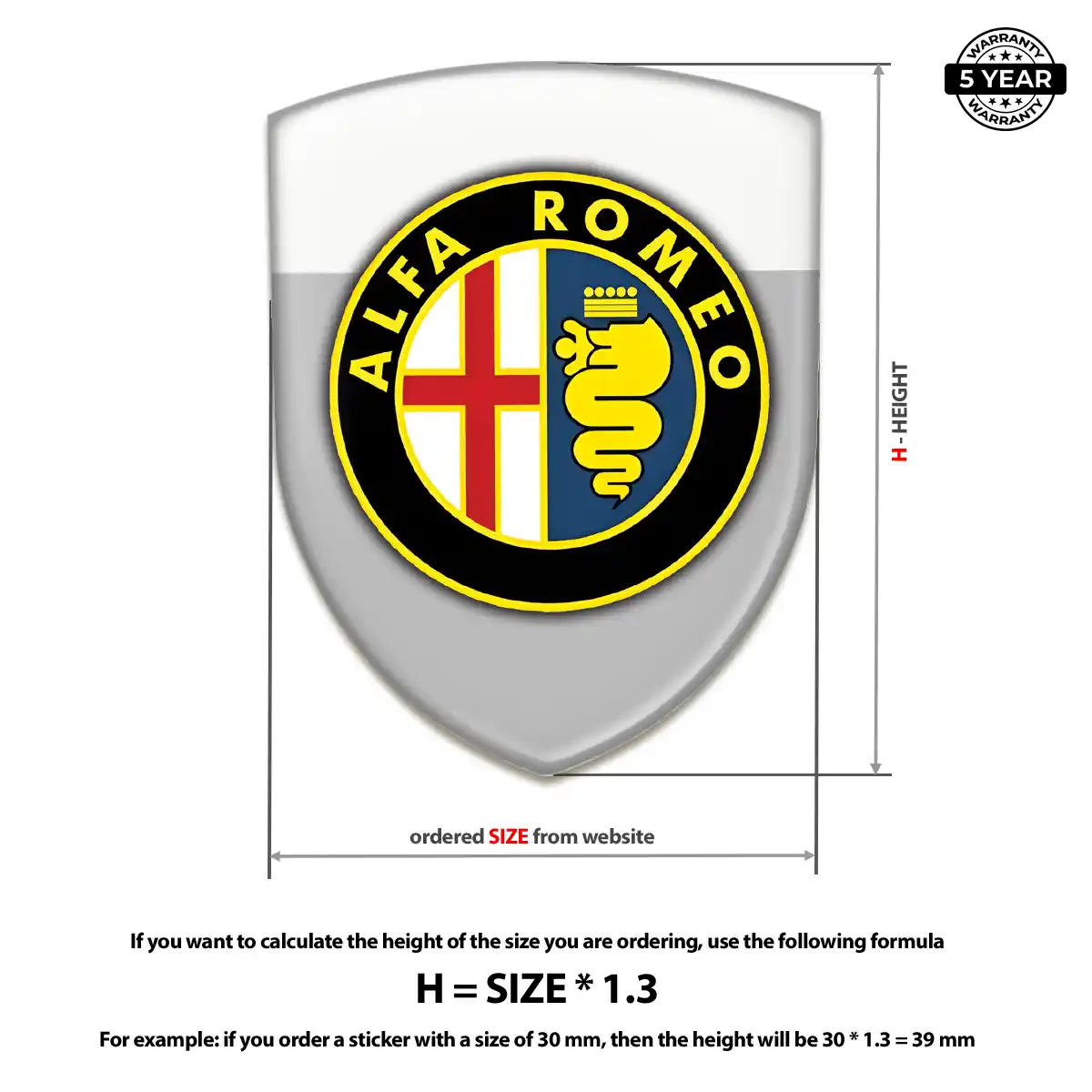 Alfa Romeo Crest Logo Emblem Refined Design