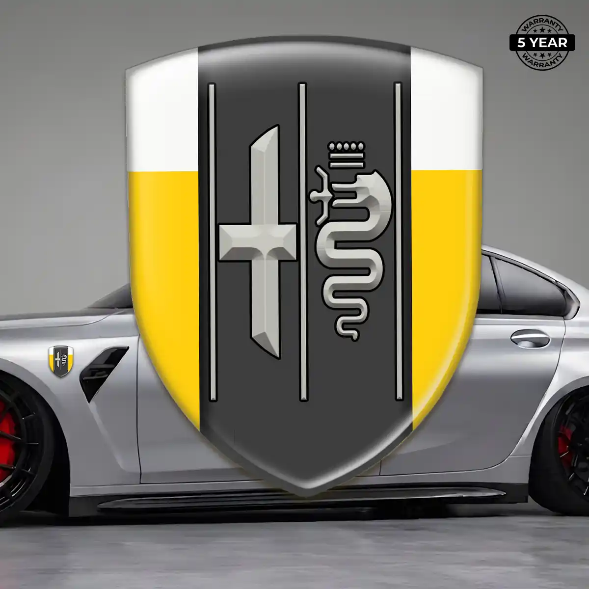 Alfa Romeo Domed Badge Deluxe Edition