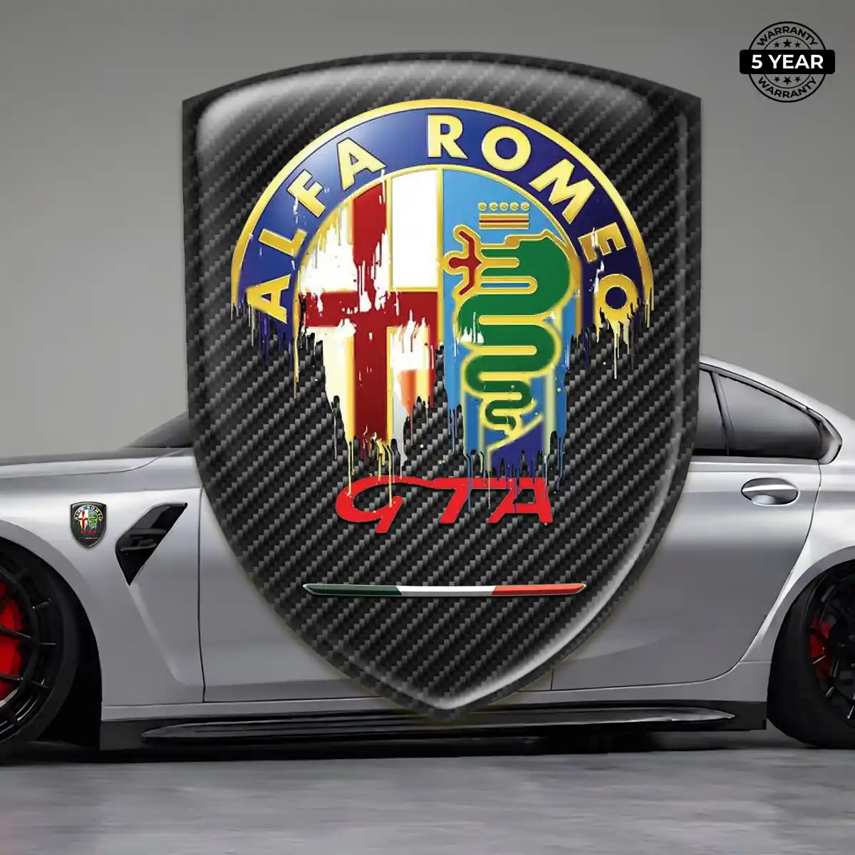 Alfa Romeo Domed Badge Prime Quality
