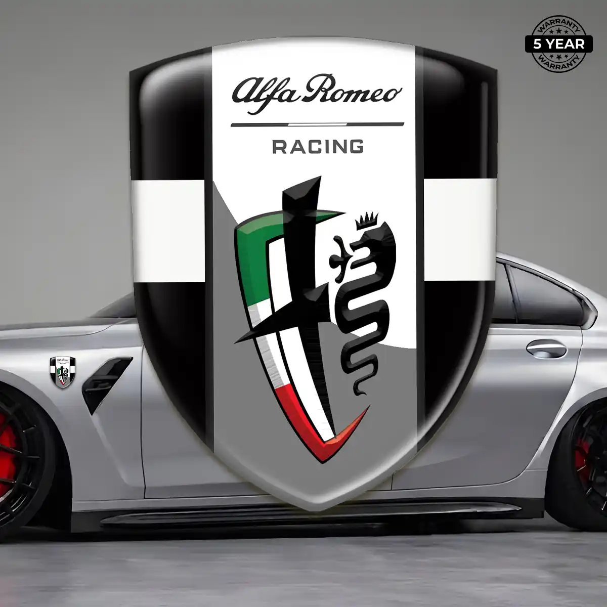 Alfa Romeo Domed Badge Signature Grade