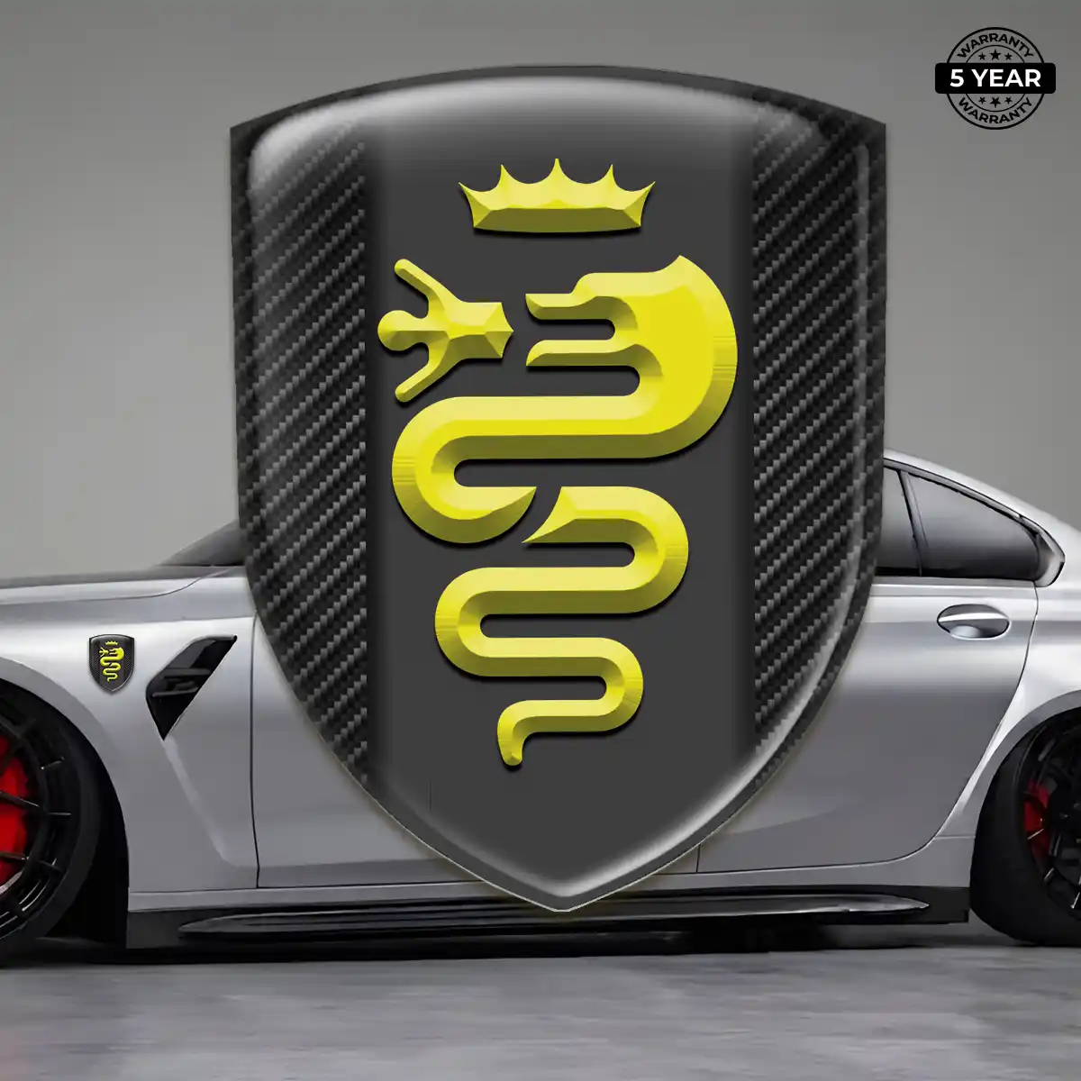 Alfa Romeo Domed Badge Superior Craft