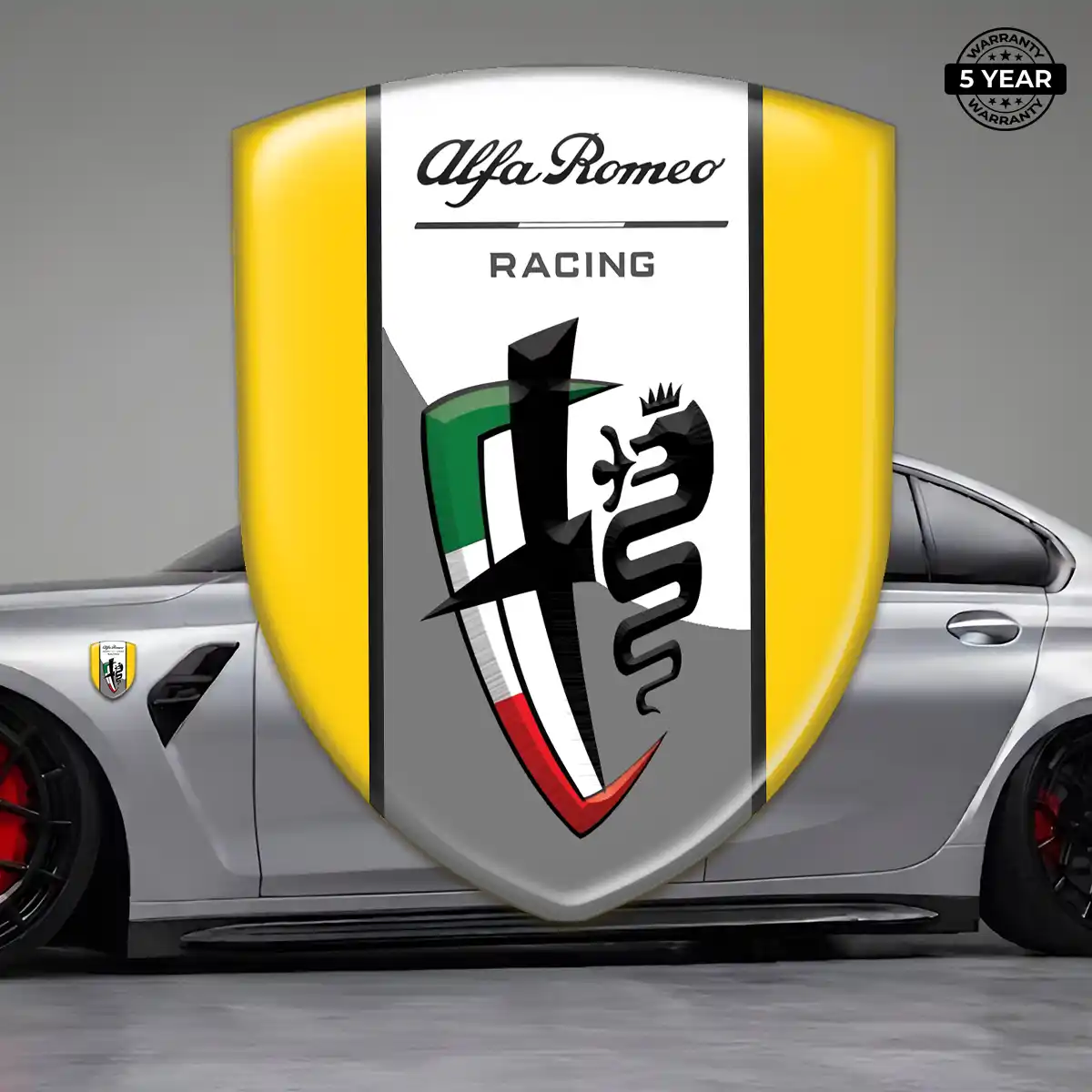 Alfa Romeo Domed Emblem Deluxe Edition