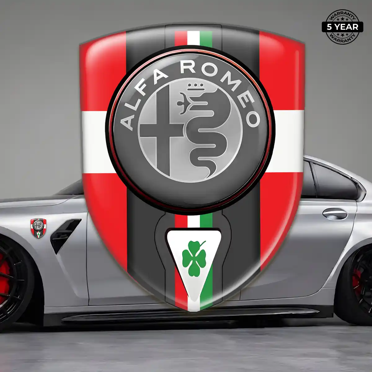 Alfa Romeo Domed Emblem Prestige Line