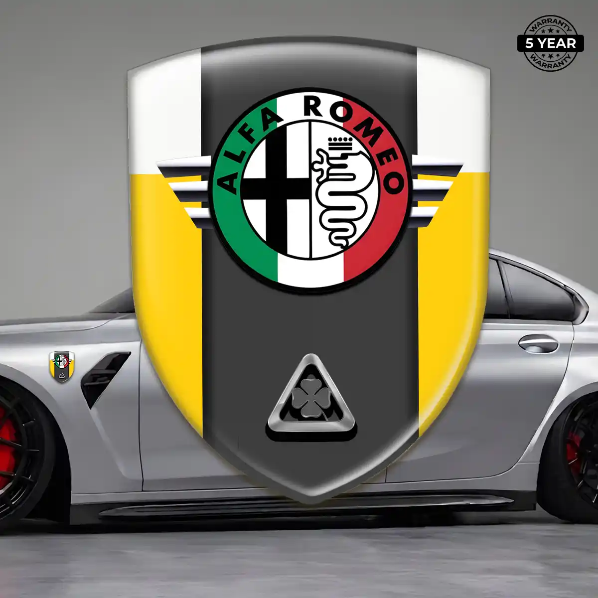 Alfa Romeo Domed Emblem Signature Grade