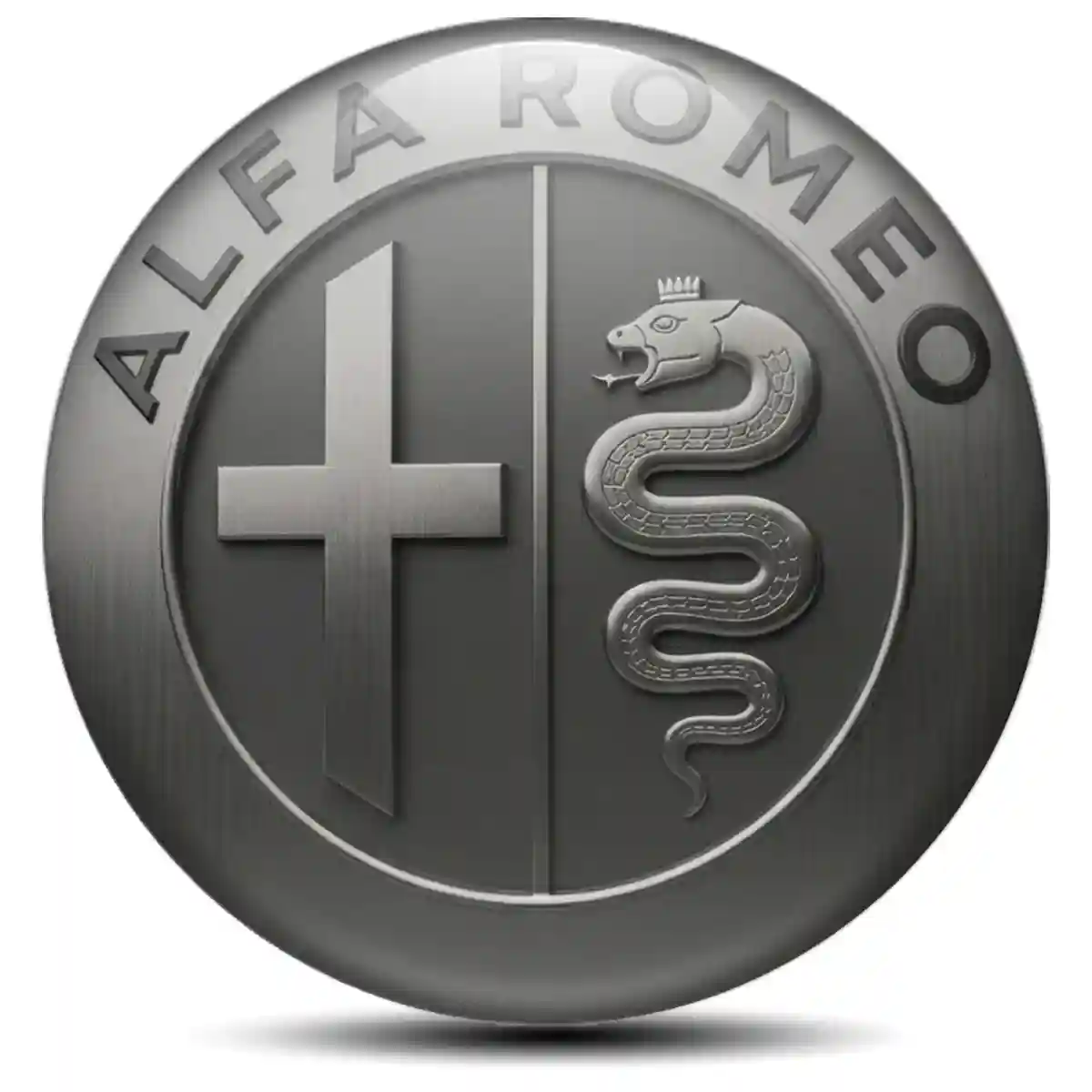Alfa Romeo Domed Emblem Sleek Style