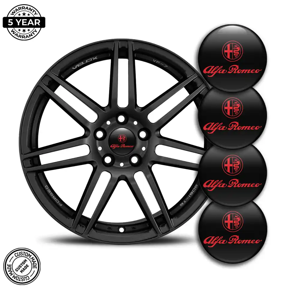 Alfa Romeo Domed Sticker Luxury Edition