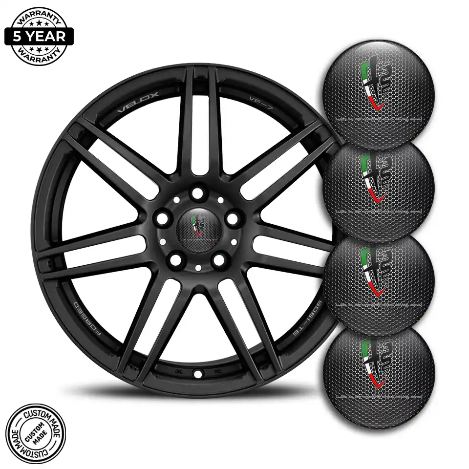 Alfa Romeo Domed Sticker Stylish Design