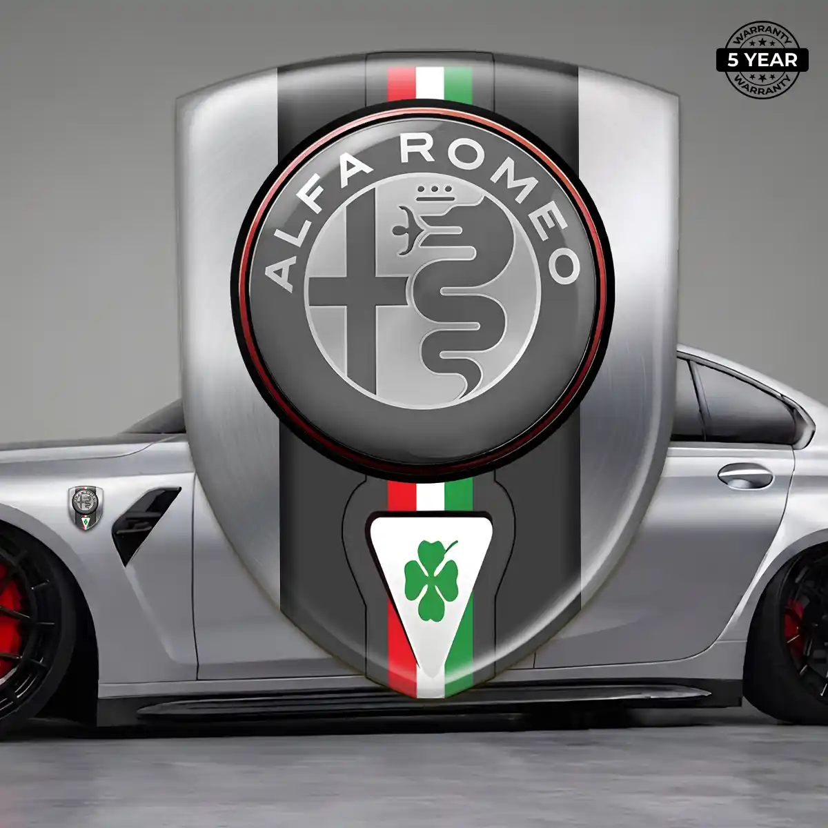 Alfa Romeo Emblem Badge Deluxe Edition