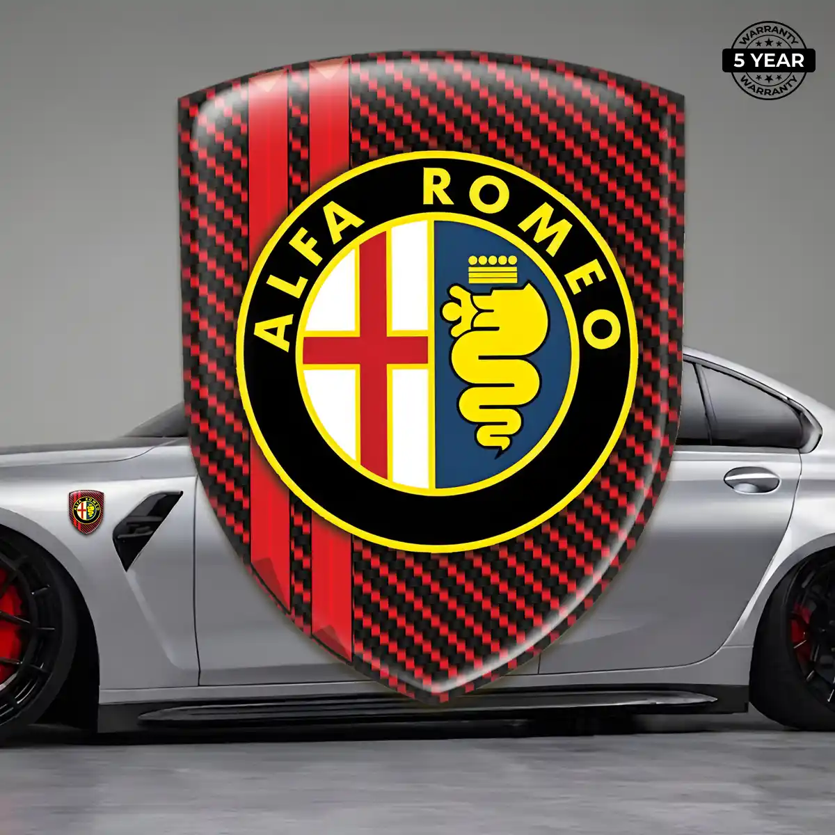 Alfa Romeo Emblem Badge Exclusive Series