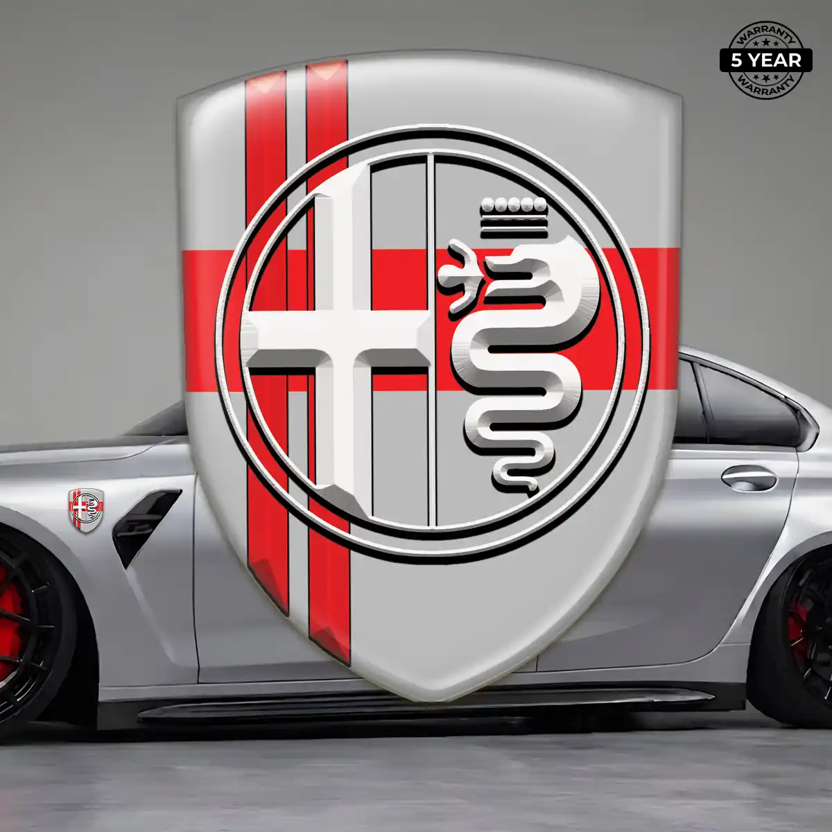 Alfa Romeo Emblem Badge Logo Exclusive Series