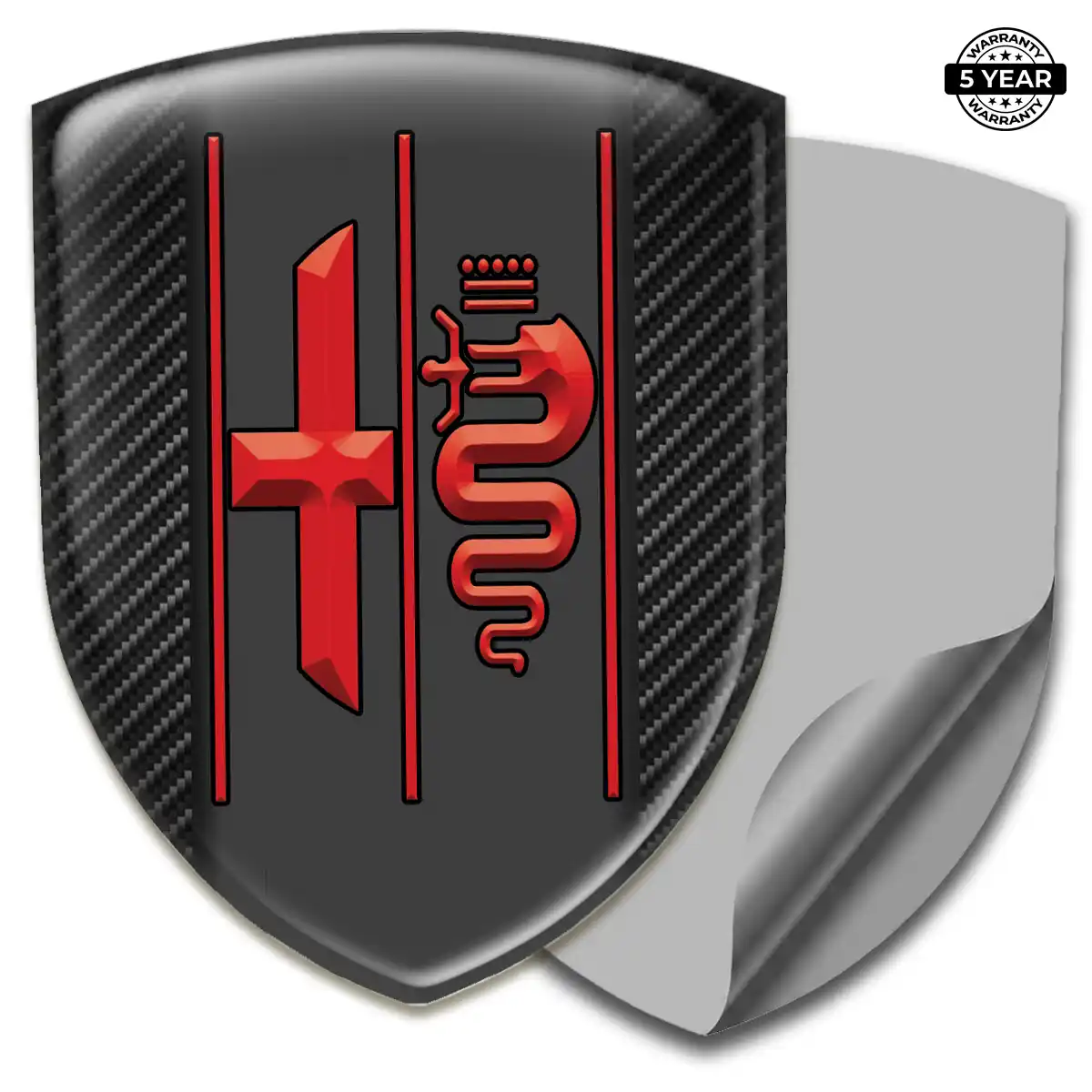 Alfa Romeo Emblem Badge Logo Prestige Line