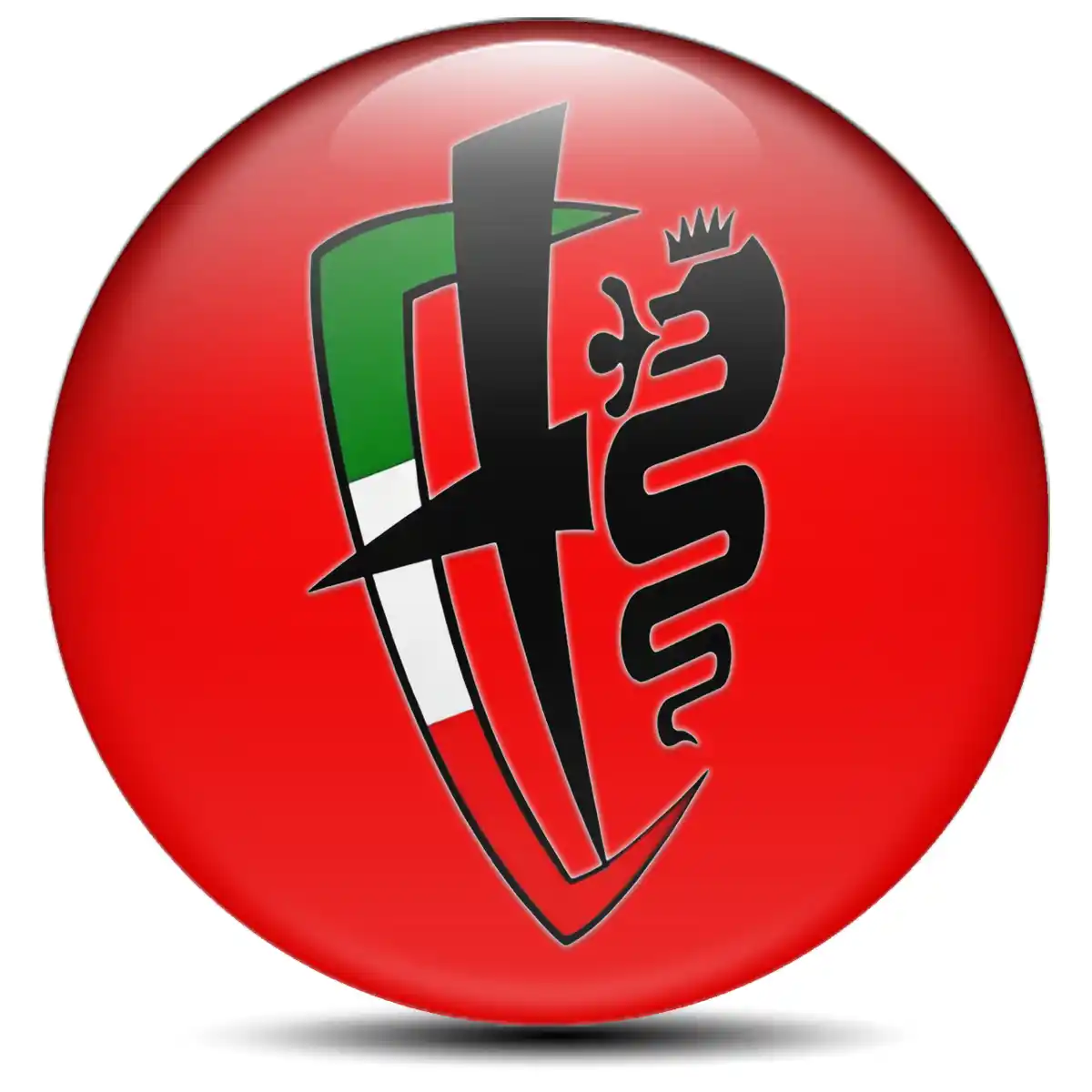 Alfa Romeo Emblem Badge Premium Quality