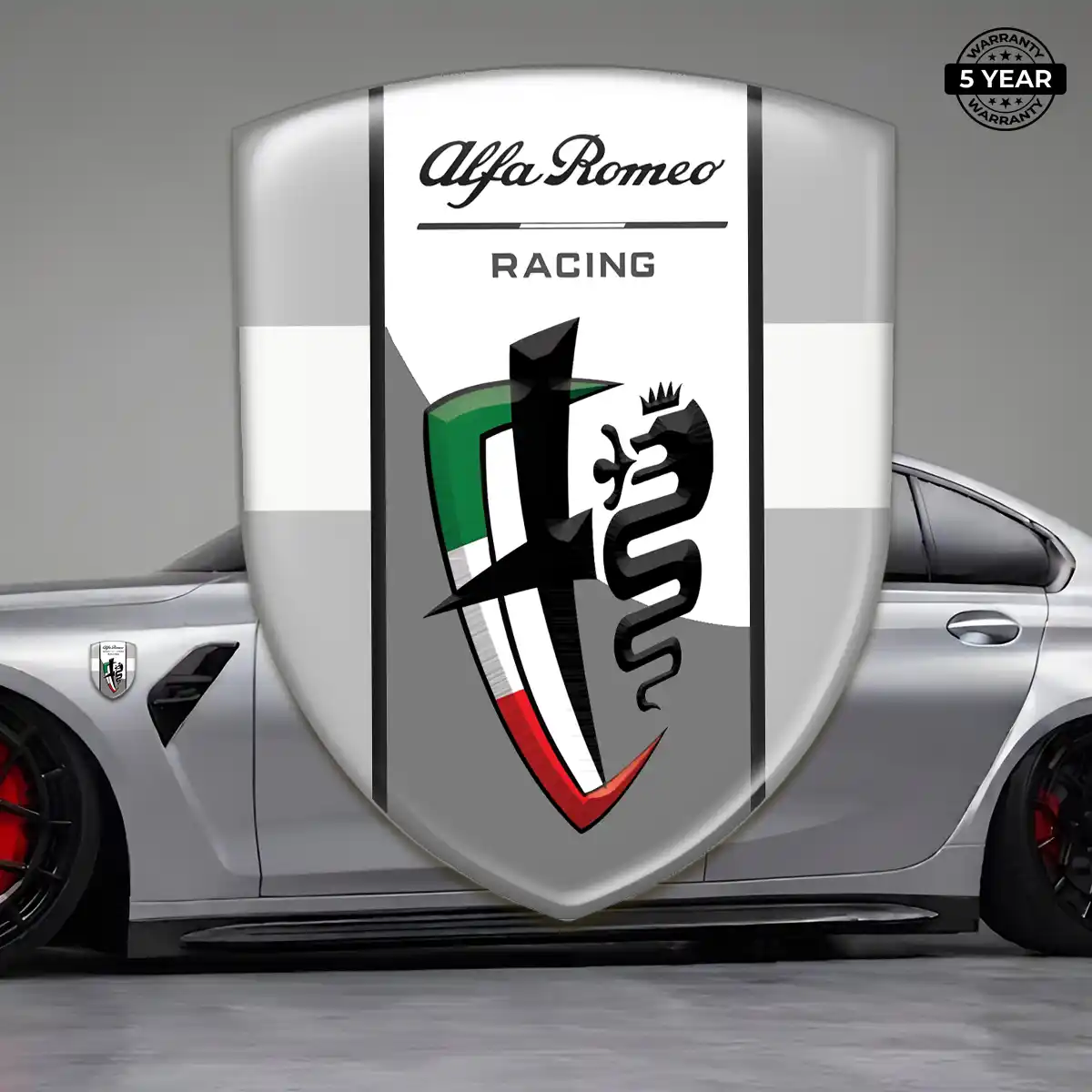 Alfa Romeo Emblem Badge Prestige Line