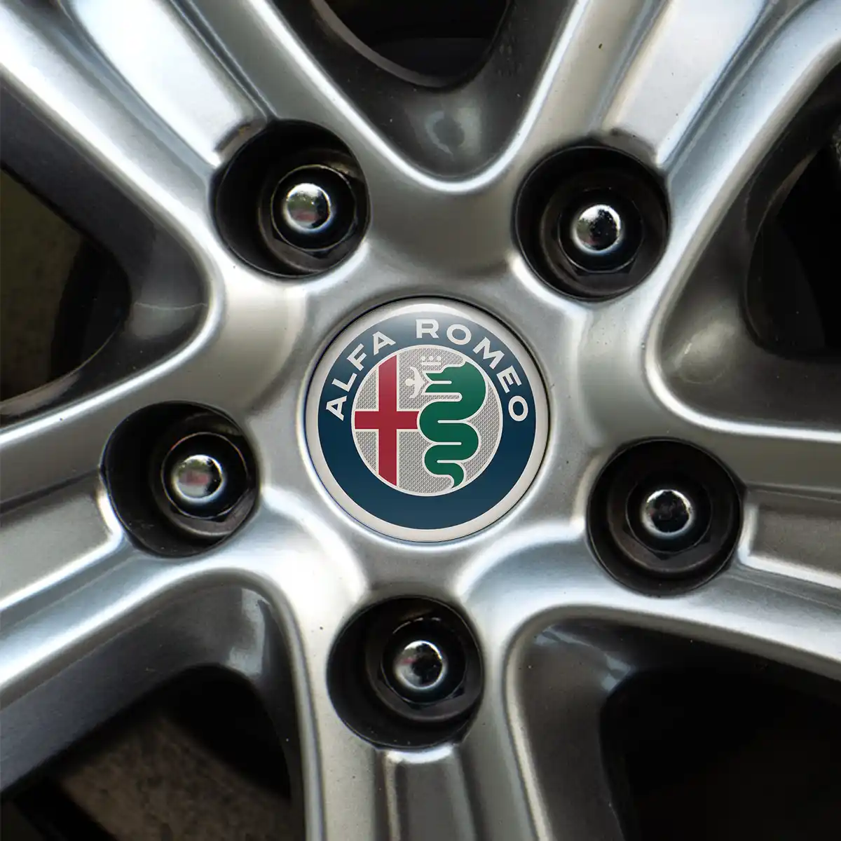 Alfa Romeo Emblem Badge Self-Adhesive High Quality