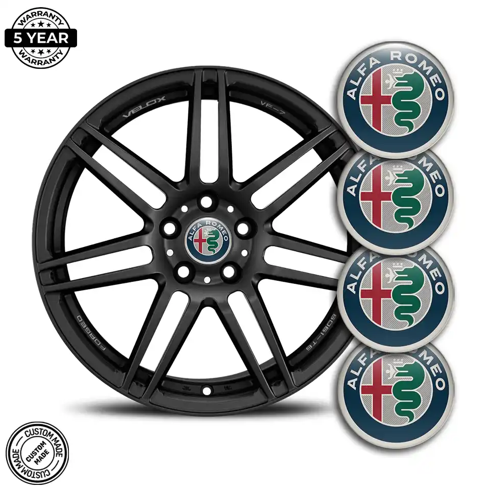 Alfa Romeo Emblem Badge Self-Adhesive High Quality