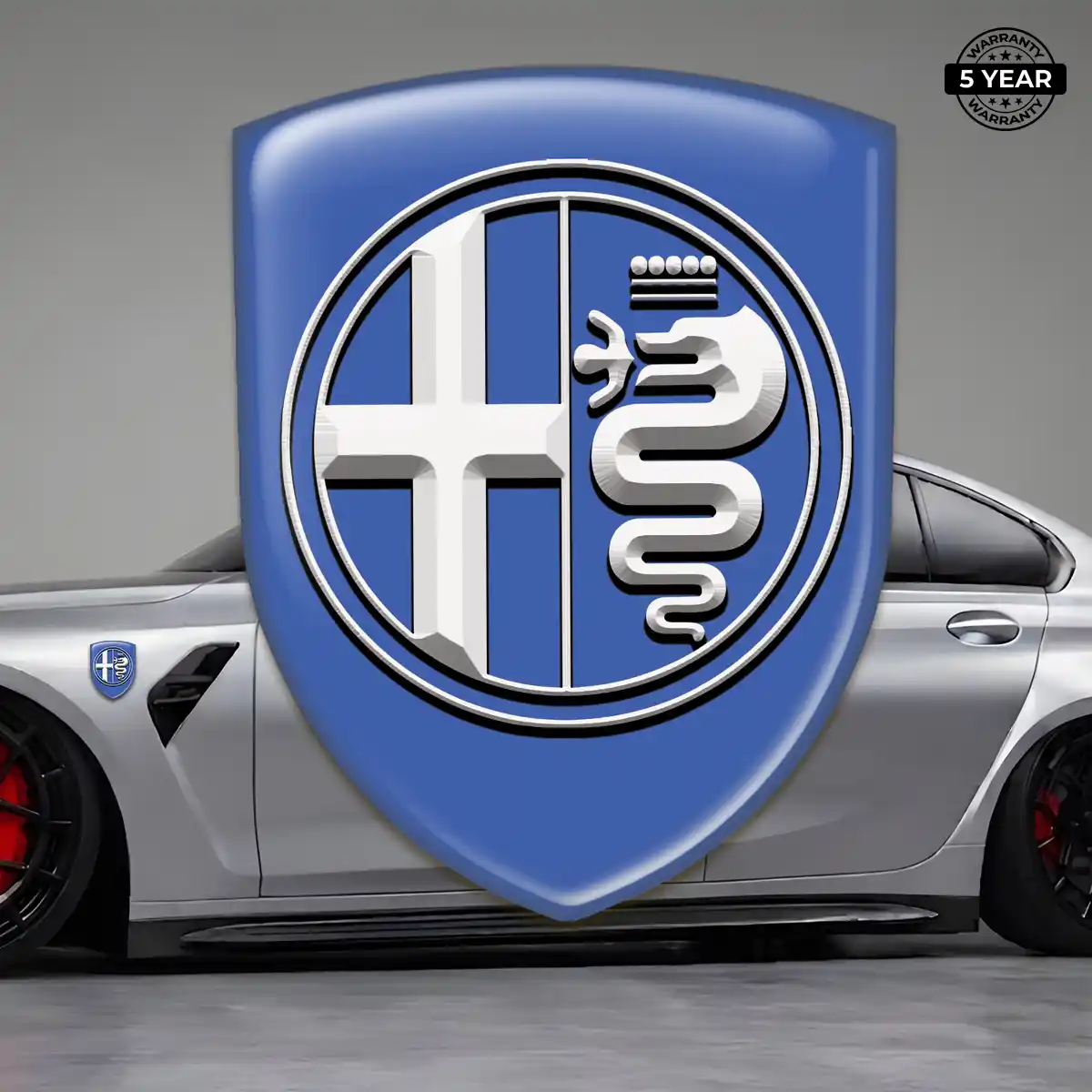Alfa Romeo Emblem Badge Signature Grade