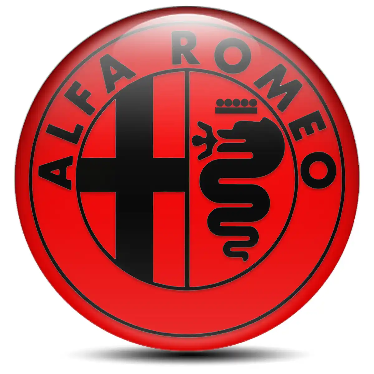 Alfa Romeo Emblem Badge Stylish Design