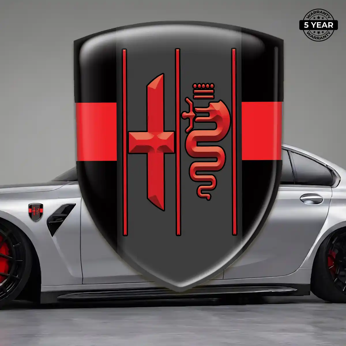 Alfa Romeo Emblem Badge Superior Craft