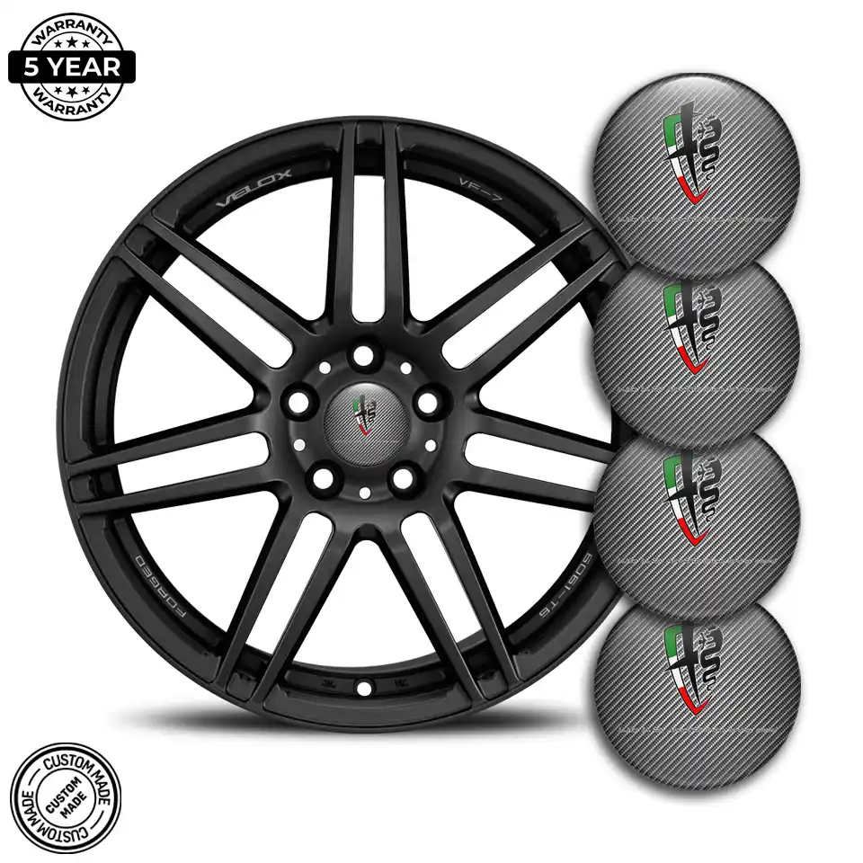 Alfa Romeo Emblem Center Hup Cap Premium Edition