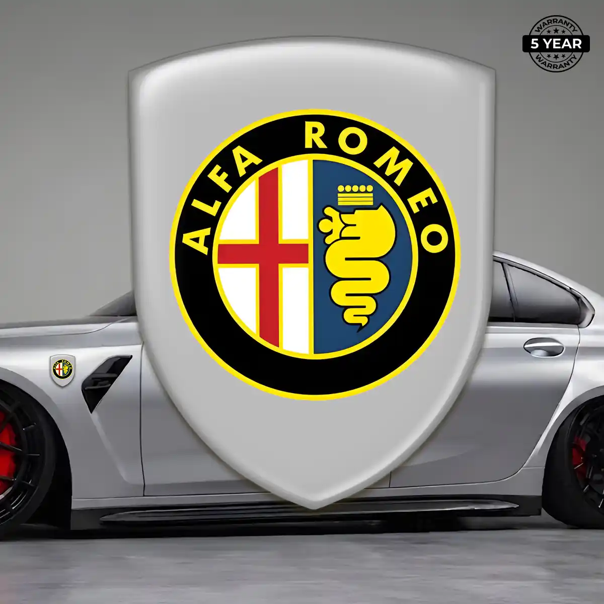 Alfa Romeo Emblem Crest Prime Quality
