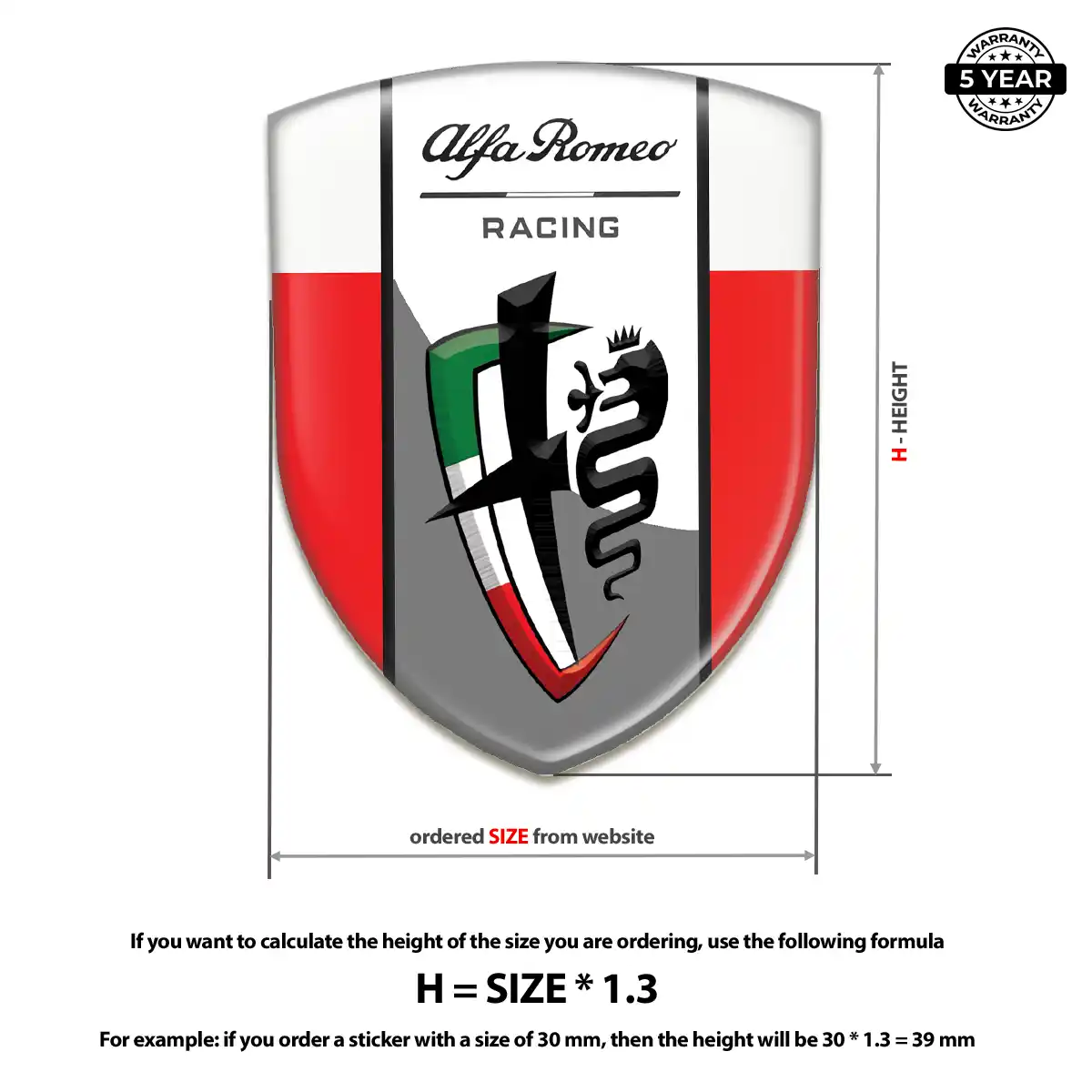 Alfa Romeo Emblem Crest Refined Design