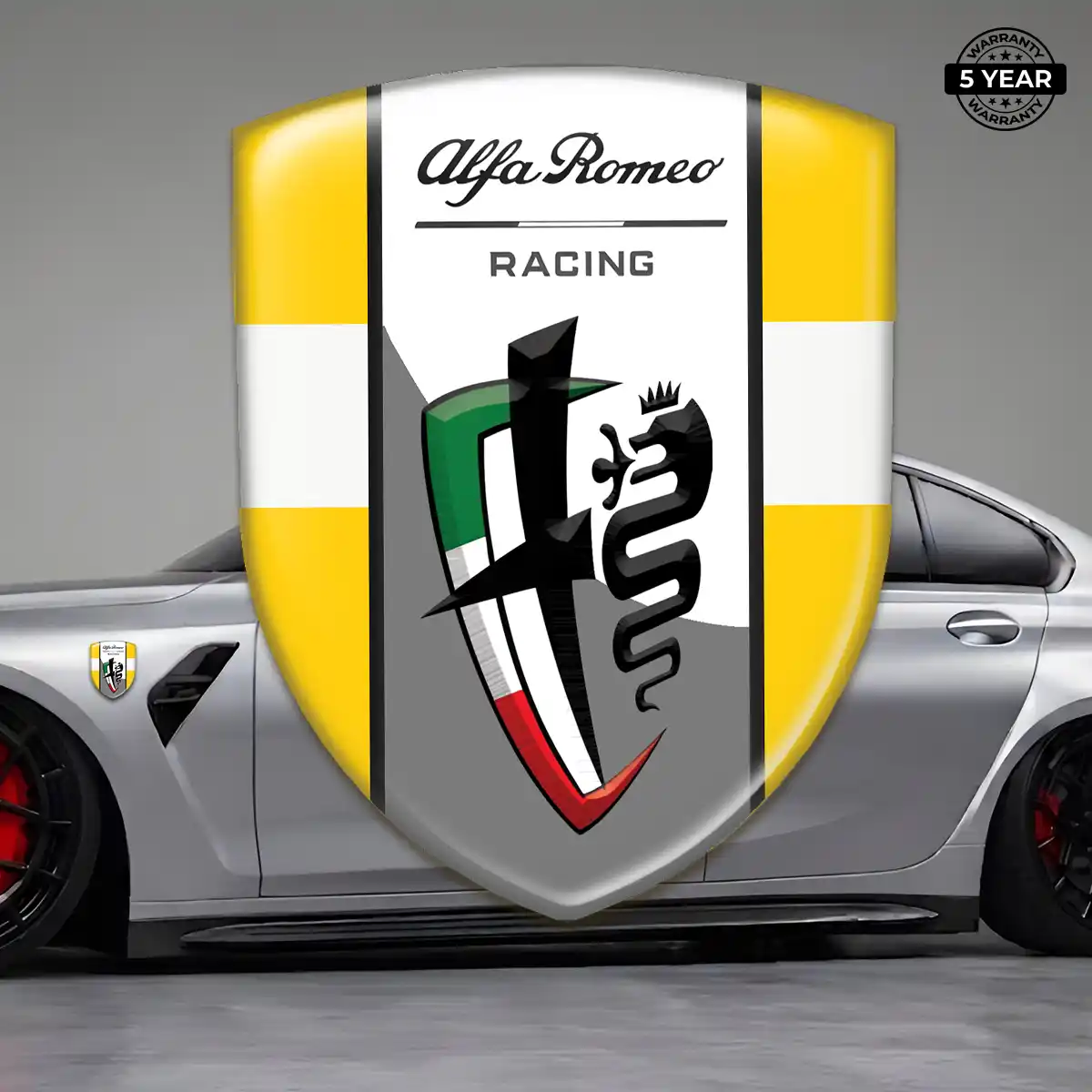 Alfa Romeo Emblem Logo Badge Exclusive Series