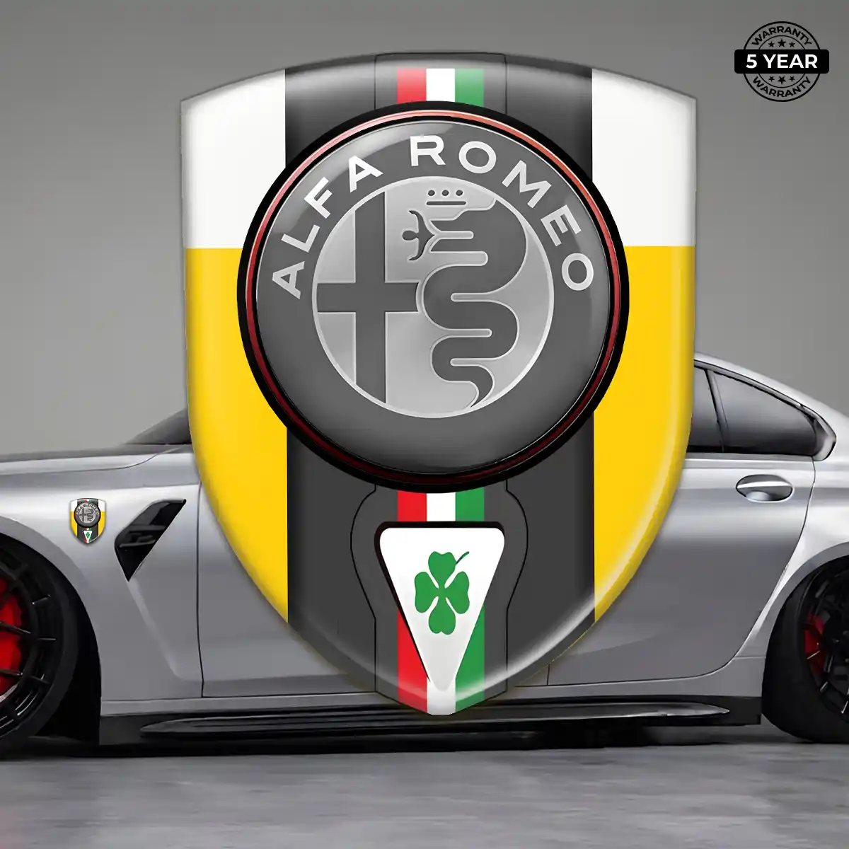 Alfa Romeo Emblem Logo Badge Prime Quality
