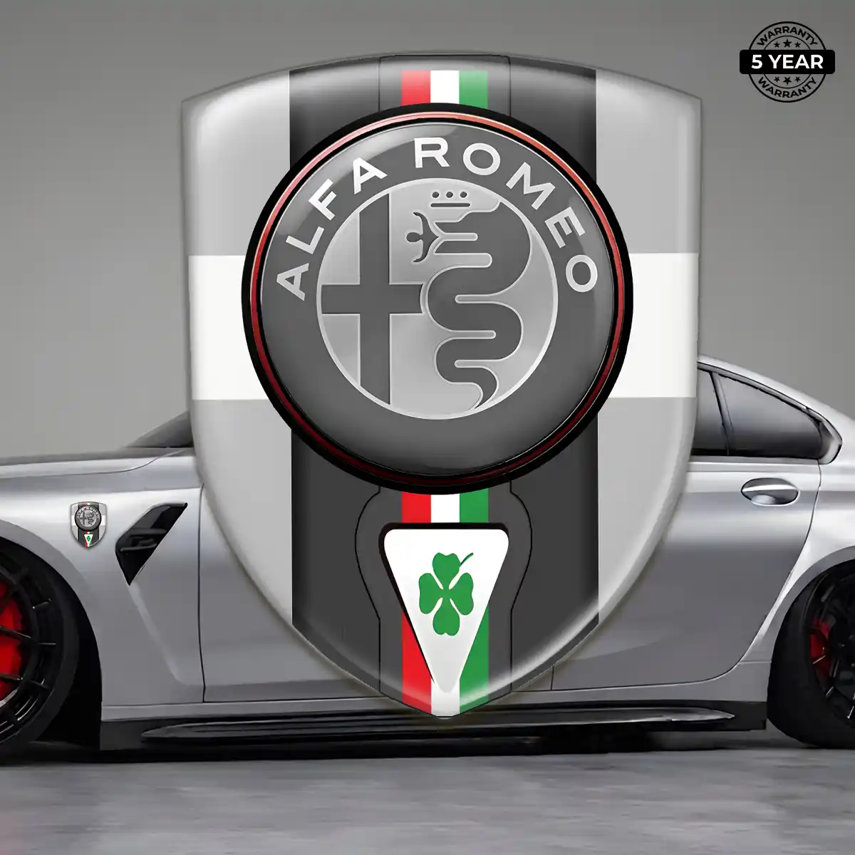 Alfa Romeo Emblem Logo Badge Superior Craft
