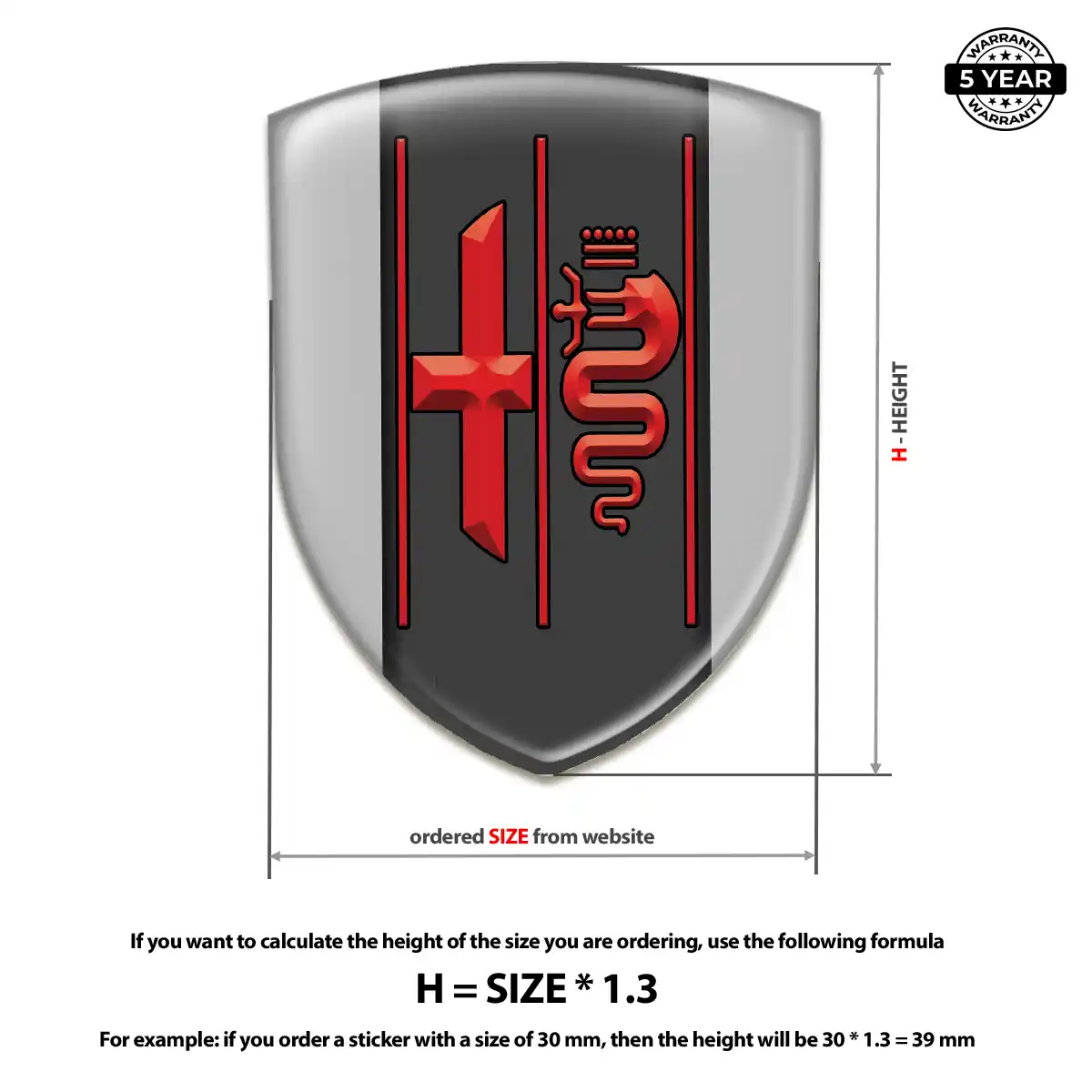 Alfa Romeo Emblem Logo Deluxe Edition