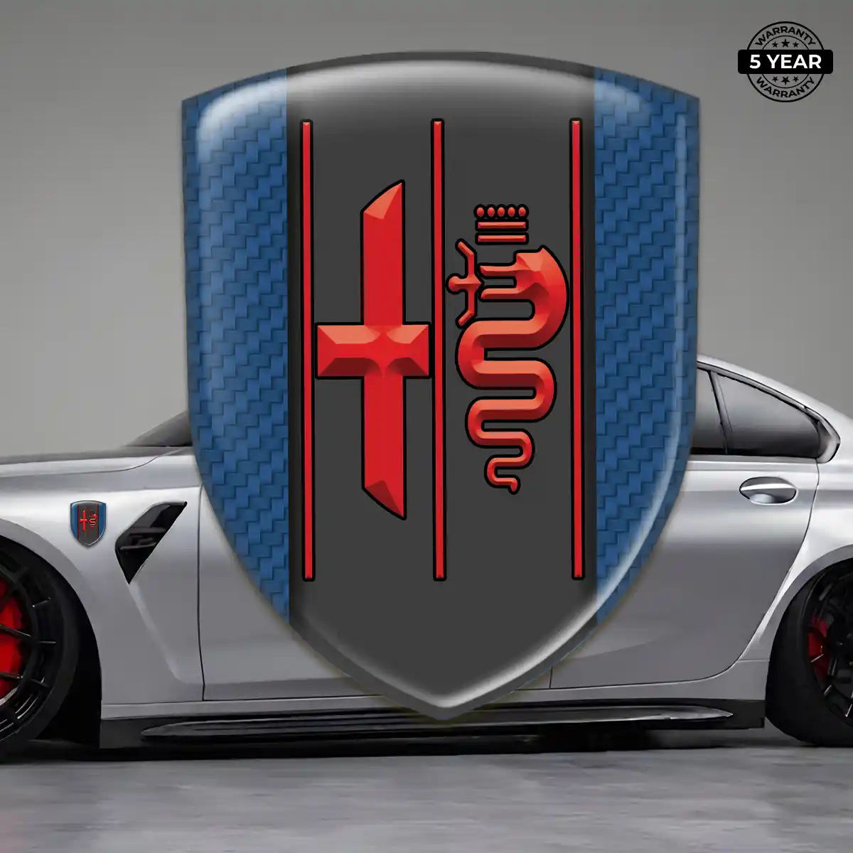 Alfa Romeo Emblem Logo Elite Finish