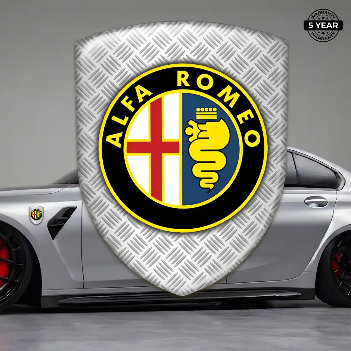 Alfa Romeo Emblem Logo Prestige Line