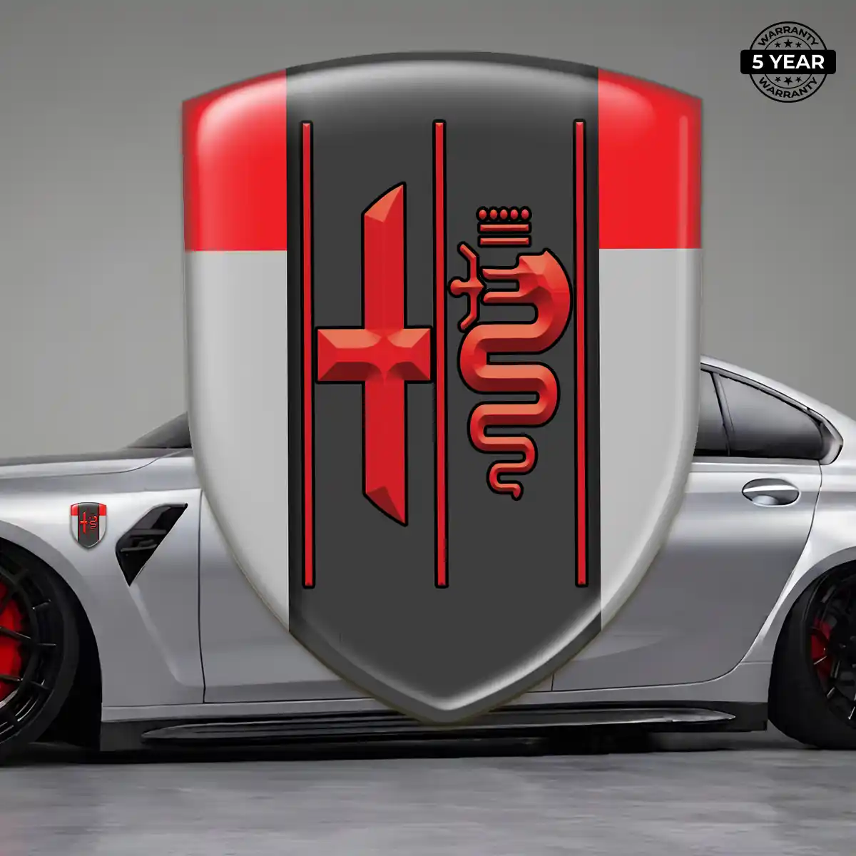 Alfa Romeo Emblem Logo Prime Quality
