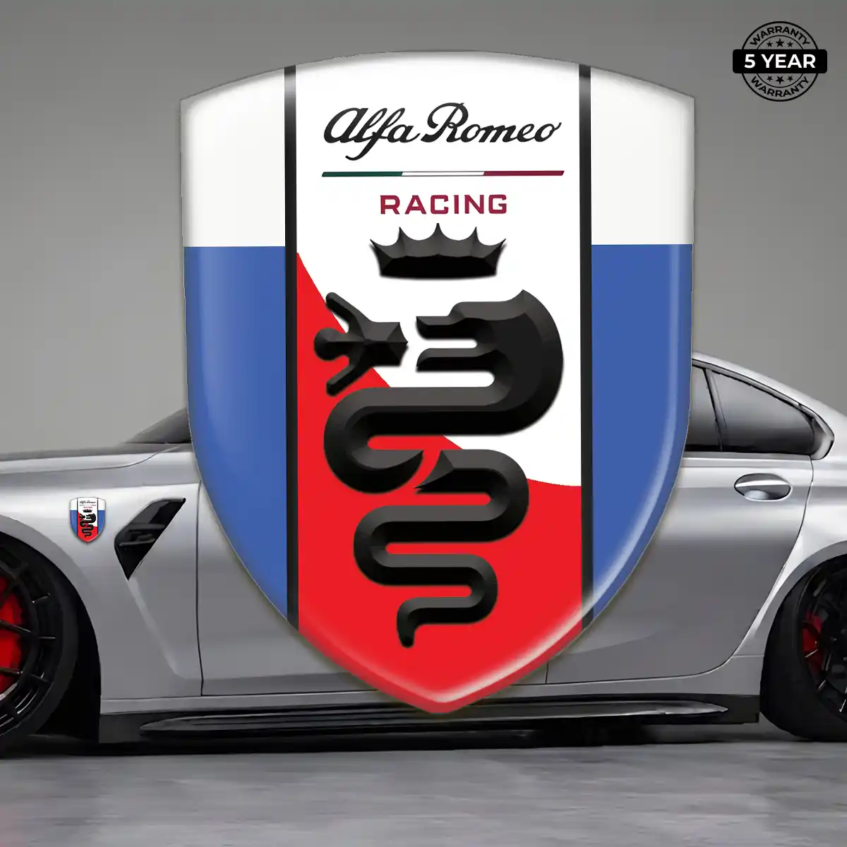 Alfa Romeo Emblem Logo Refined Design