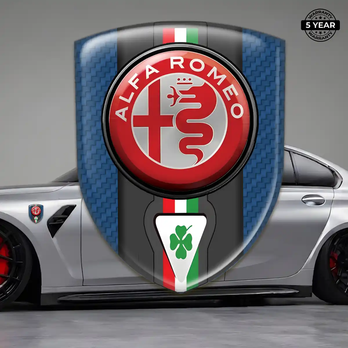 Alfa Romeo Emblem Logo Sleek Style
