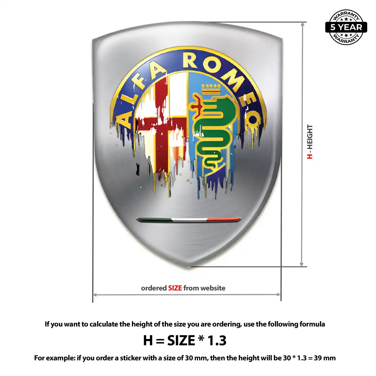 Alfa Romeo Emblem Prime Quality