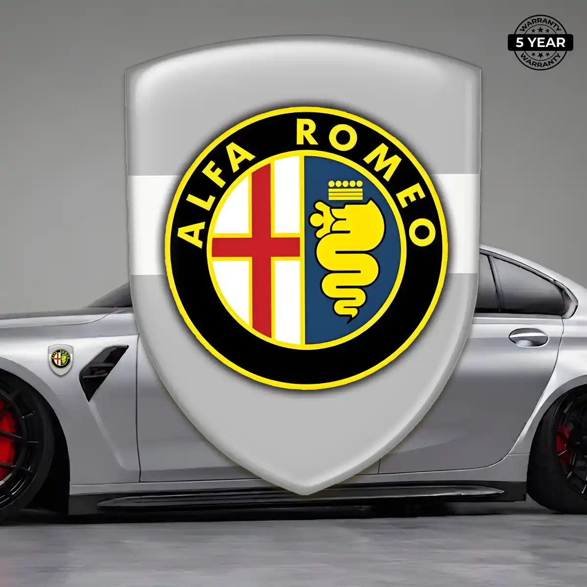 Alfa Romeo Emblem Shield Deluxe Edition